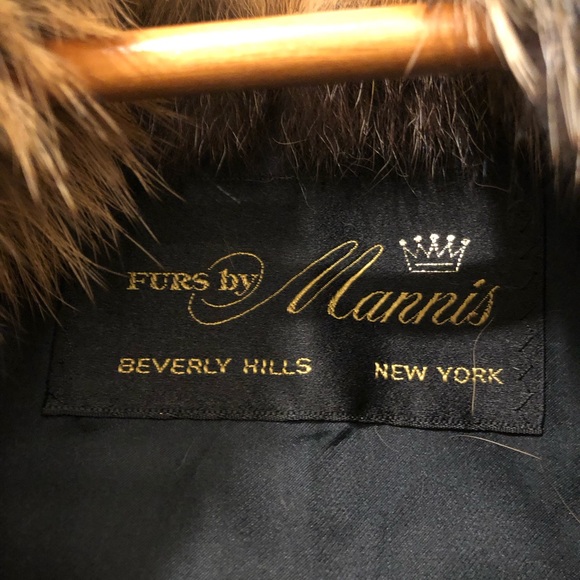 Vintage - Furs by Mannis in Beverly Hills - Full Length Canadian Cross Fox Fur - Picture 8 of 16